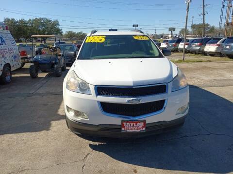2012 Chevrolet Traverse for sale at Taylor Trading Co in Beaumont TX