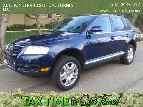 2004 Volkswagen Touareg for sale at Autosnow4sale.com in El Dorado CA