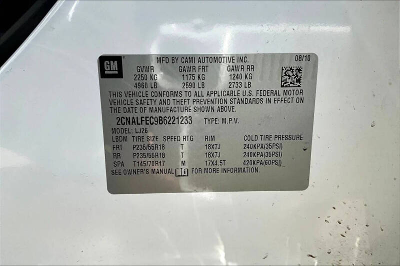 2011 Chevrolet Equinox LTZ