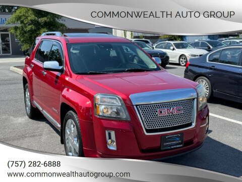 2013 GMC Terrain for sale at Commonwealth Auto Group in Virginia Beach VA