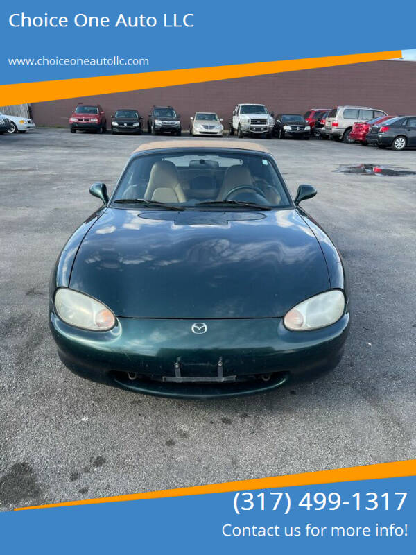 1999 Mazda MX-5 Miata for sale at Choice One Auto LLC in Indianapolis IN
