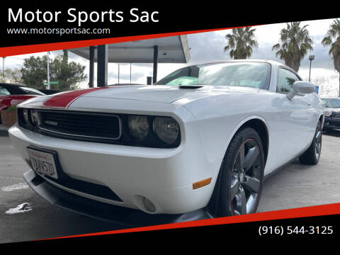 2013 Dodge Challenger for sale at Motor Sports Sac in Sacramento CA