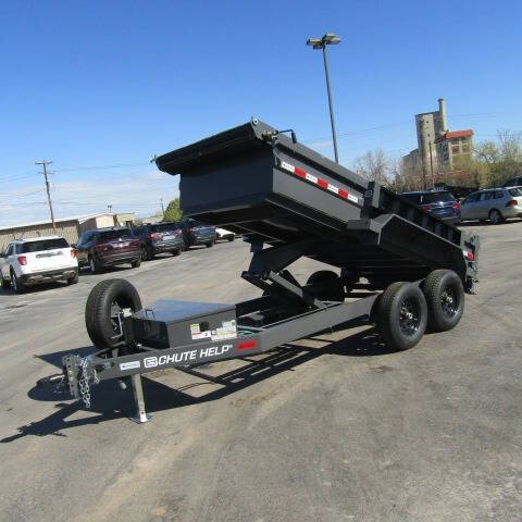 2026 CHUTE HELP 5FT X 12FT DUMP TRAILER