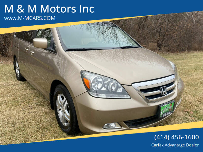 2005 Honda Odyssey for sale at M & M Motors Inc in West Allis WI