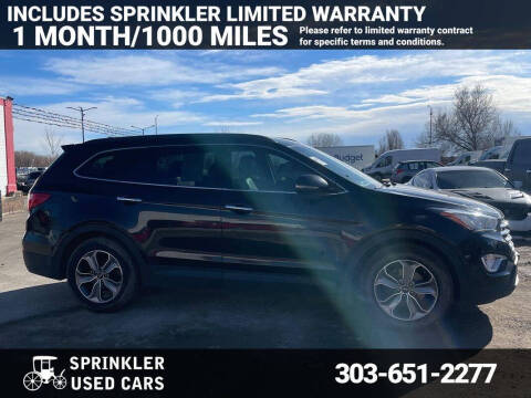 2013 Hyundai Santa Fe for sale at Sprinkler Used Cars in Longmont CO
