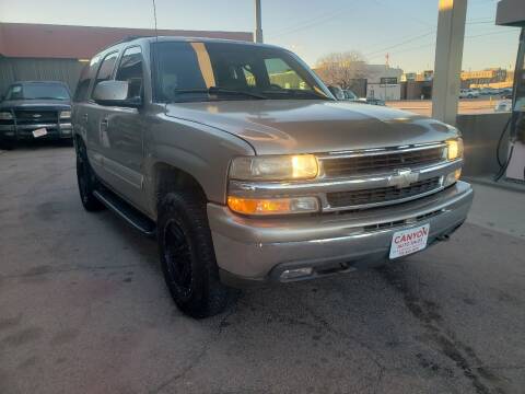 2000 Chevrolet Tahoe for sale at Canyon Auto Sales LLC in Sioux City IA