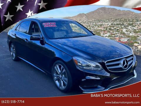 2014 Mercedes-Benz E-Class for sale at Baba's Motorsports, LLC in Phoenix AZ