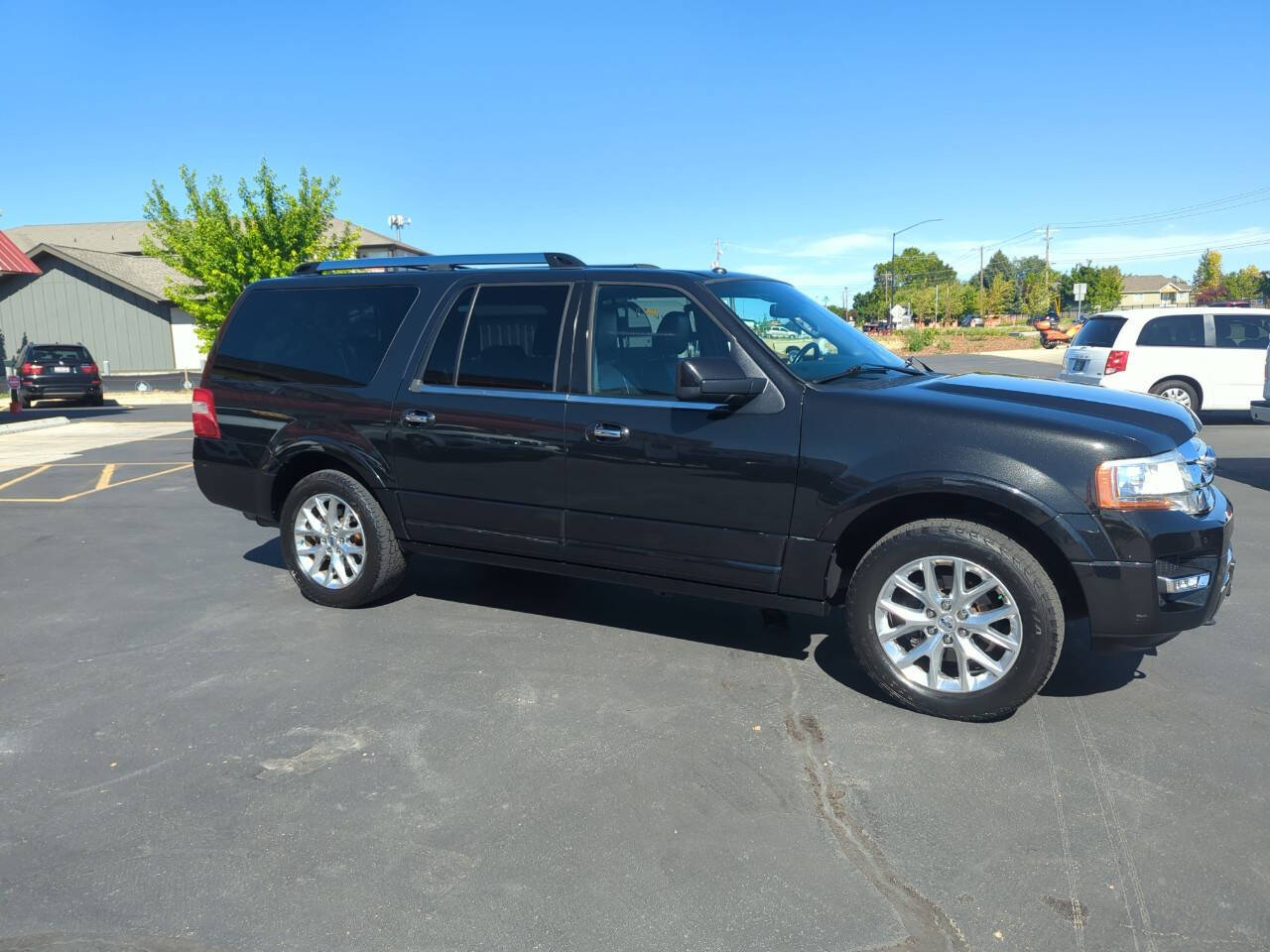 Black 2015 Ford Expedition EL Limited 4x4 Limited 4dr SUV 2