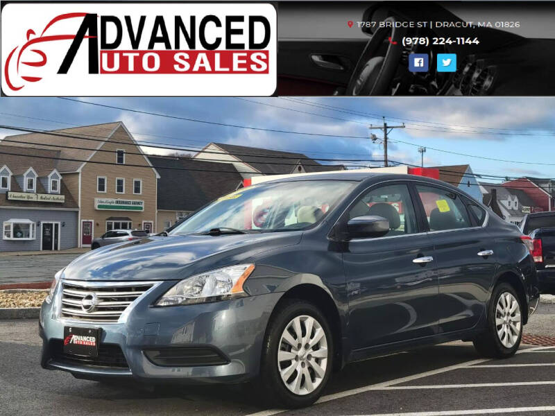 2014 Nissan Sentra for sale at Advanced Auto Sales in Dracut MA