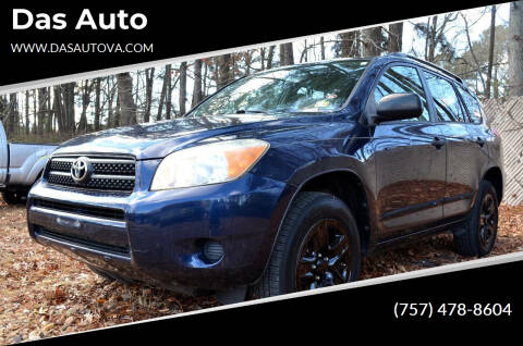 2006 Toyota RAV4 for sale at Das Auto in Virginia Beach VA