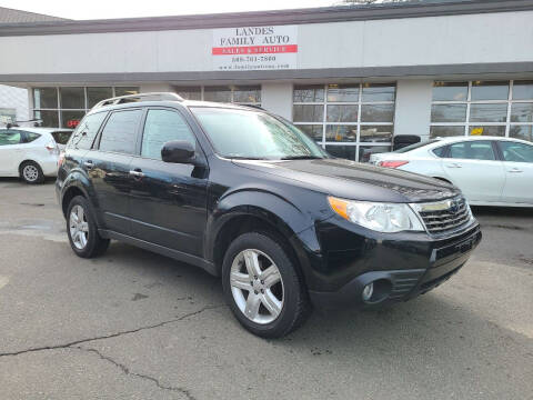 2010 Subaru Forester for sale at Landes Family Auto Sales in Attleboro MA