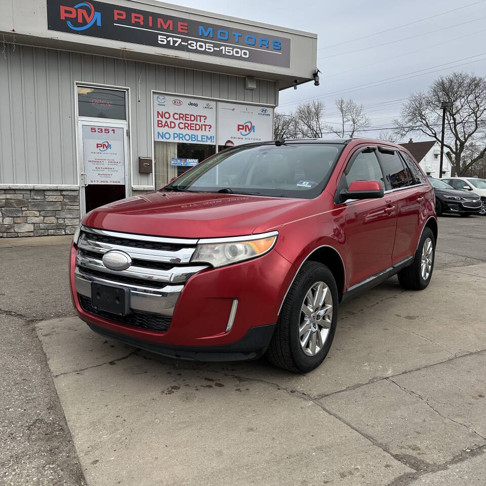 Red 2011 Ford Edge Limited AWD Limited 4dr Crossover 2