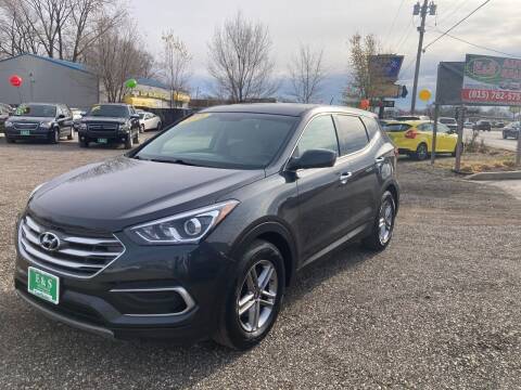 2018 Hyundai Santa Fe Sport for sale at E & S Auto Sales Inc in Crest Hill IL