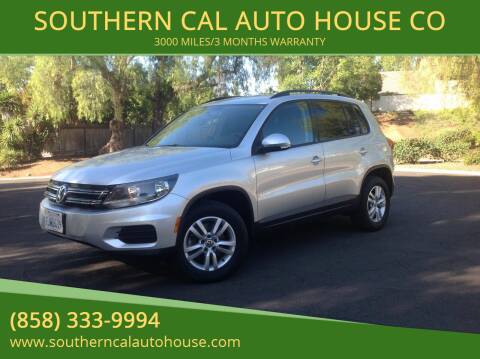 2015 Volkswagen Tiguan for sale at SOUTHERN CAL AUTO HOUSE CO in San Diego CA