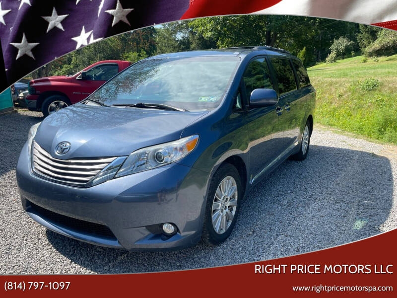 2015 Toyota Sienna for sale at Right Price Motors LLC in Cranberry PA