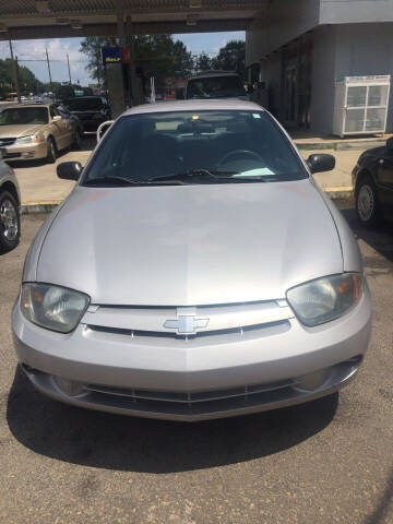 2003 Chevrolet Cavalier for sale at All Star Auto Sales of Raleigh Inc. in Raleigh NC