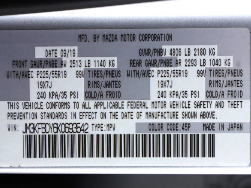 2019 Mazda CX-5 Grand Touring Reserve