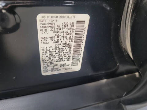 2019 Nissan Rogue