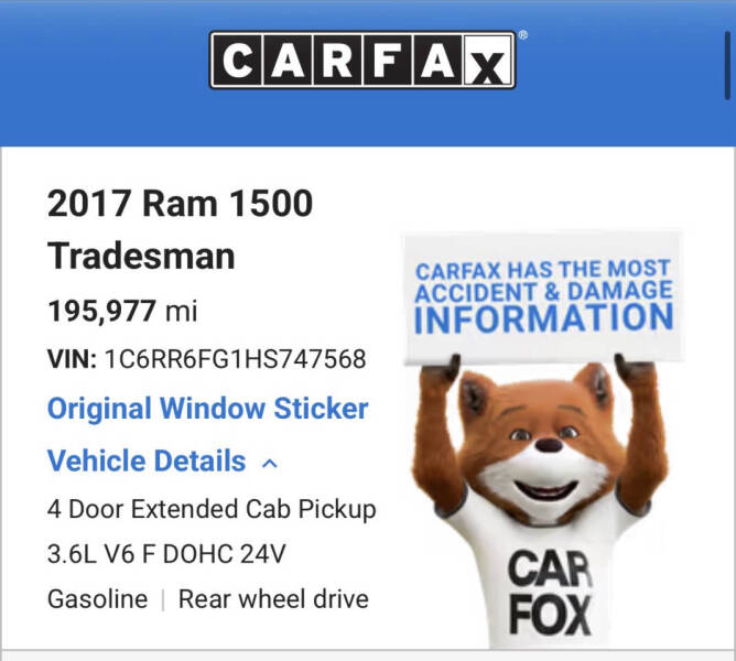 2017 RAM 1500 Express