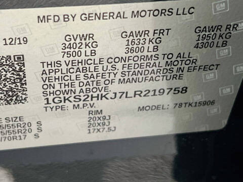 2020 GMC Yukon XL Denali