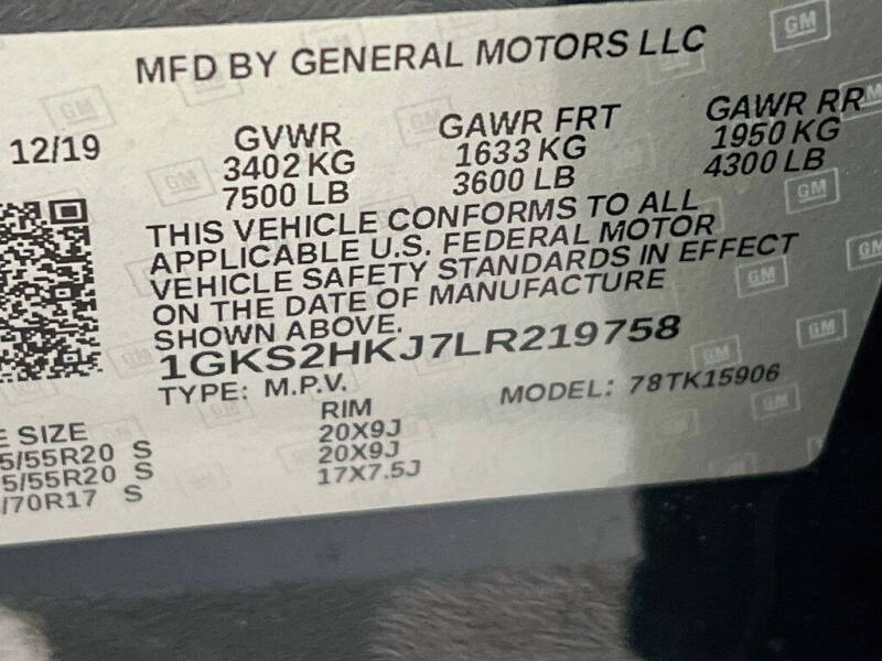2020 GMC Yukon XL Denali