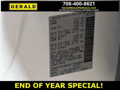 2024 Nissan Frontier SV