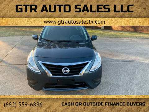 2017 Nissan Versa for sale at GTR Auto Sales LLC in Haltom City TX