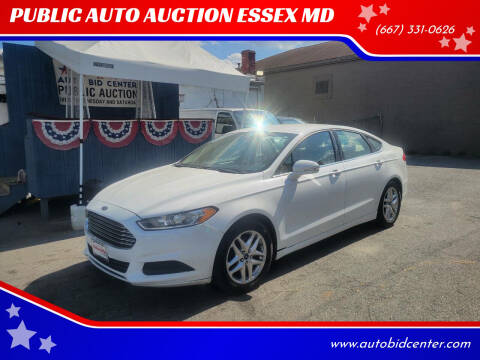 2013 Ford Fusion SE