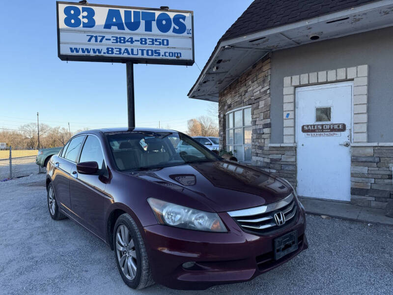 2012 Honda Accord for sale at 83 Autos LLC in York PA