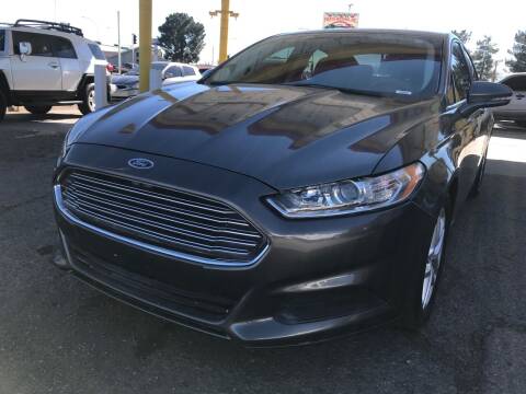 2014 Ford Fusion for sale at Fiesta Motors Inc in Las Cruces NM