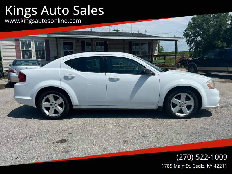 2013 Dodge Avenger for sale at Kings Auto Sales in Cadiz KY