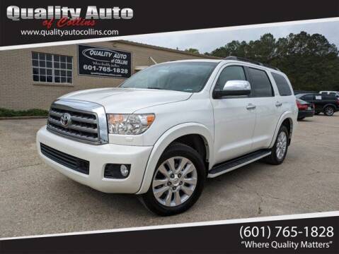 2017 Toyota Sequoia for sale at Quality Auto of Collins in Collins MS