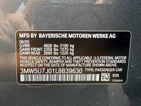 2020 BMW 3 Series M340i
