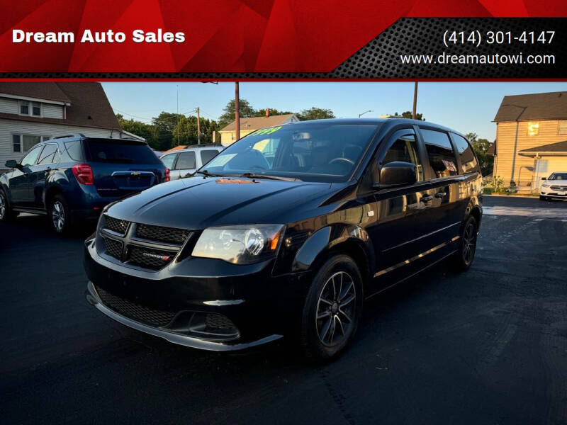 2014 Dodge Grand Caravan for sale at Dream Auto Sales in South Milwaukee WI