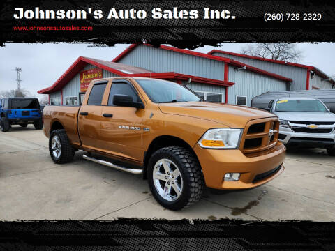 2012 RAM 1500 for sale at Johnson's Auto Sales Inc. in Decatur IN