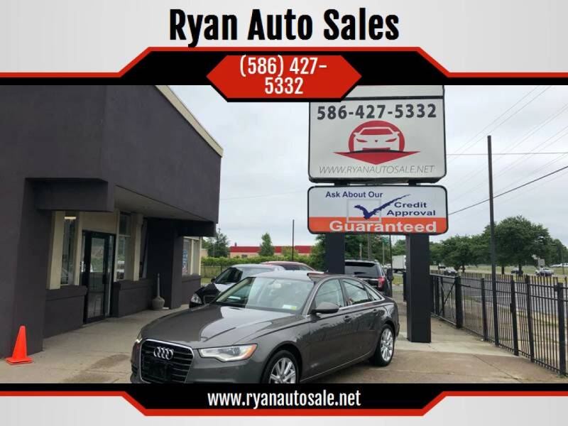 2013 Audi A6 for sale at Ryan Auto Sales in Warren MI