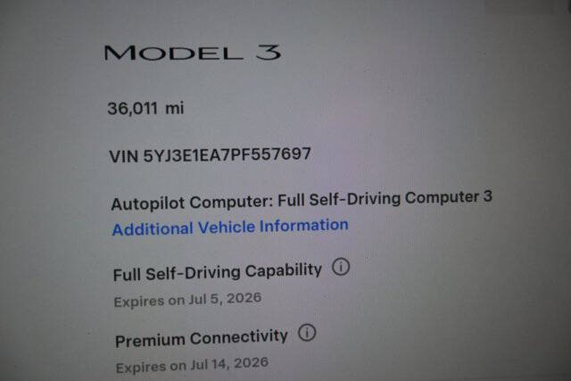 2023 Tesla Model 3