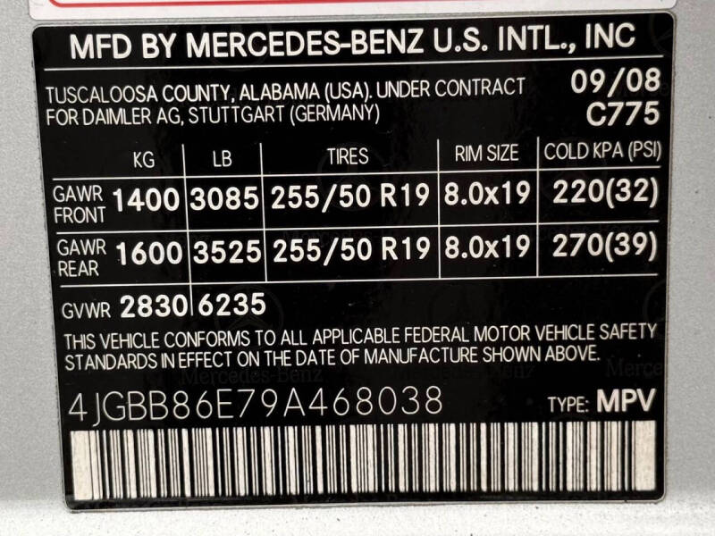 2009 Mercedes-Benz M-Class ML 350 4MATIC