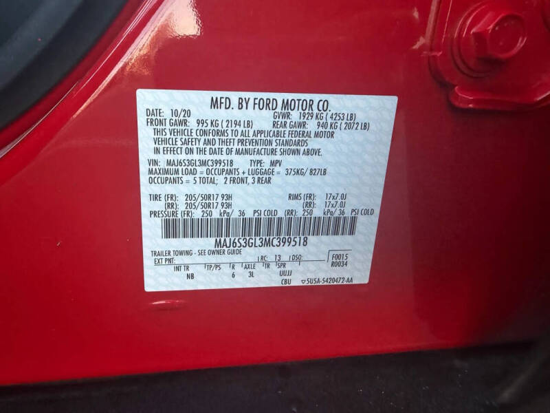 2021 Ford EcoSport SE