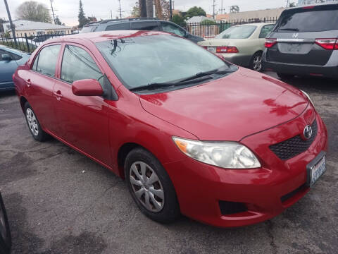 2009 Toyota Corolla for sale at Jemax Auto in El Monte CA