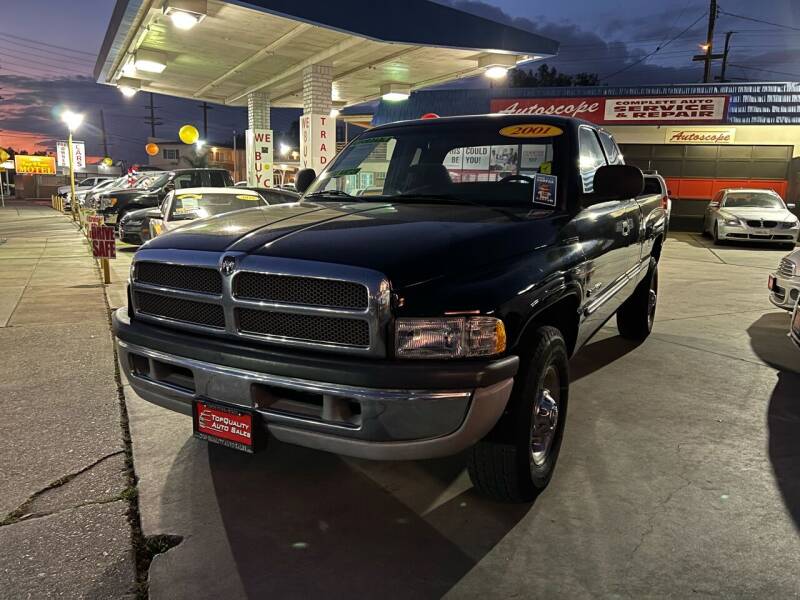 2001 Dodge Ram Pickup 2500 for sale at Top Quality Auto Sales in Redlands CA