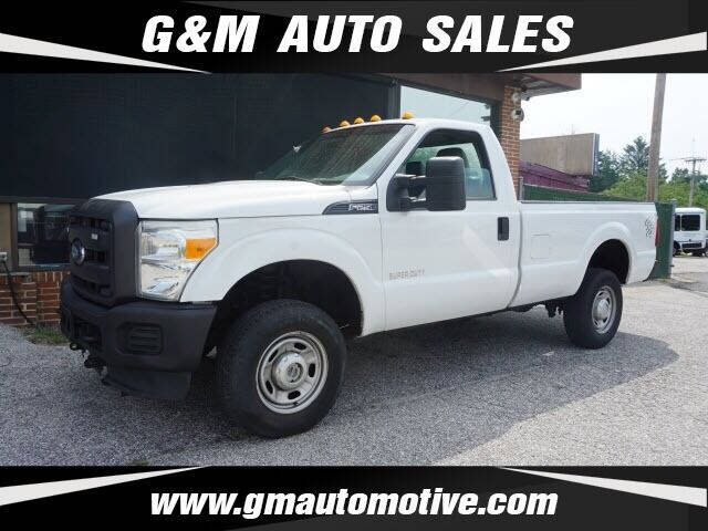 2015 Ford F-250 Super Duty for sale at G & M Auto Sales in Kingsville, MD