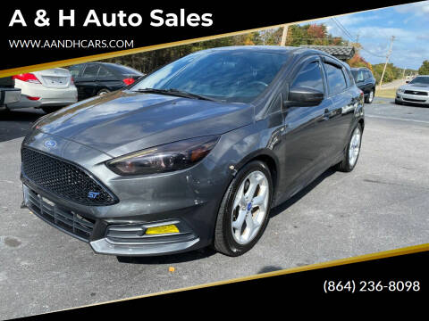 2015 Ford Focus for sale at A & H Auto Sales in Greenville SC