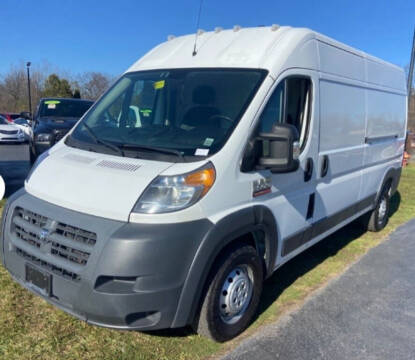 2016 RAM ProMaster for sale at Newcombs North Certified Auto Sales in Metamora MI