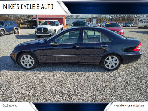 2004 Mercedes-Benz C-Class for sale at MIKE'S CYCLE & AUTO in Connersville IN