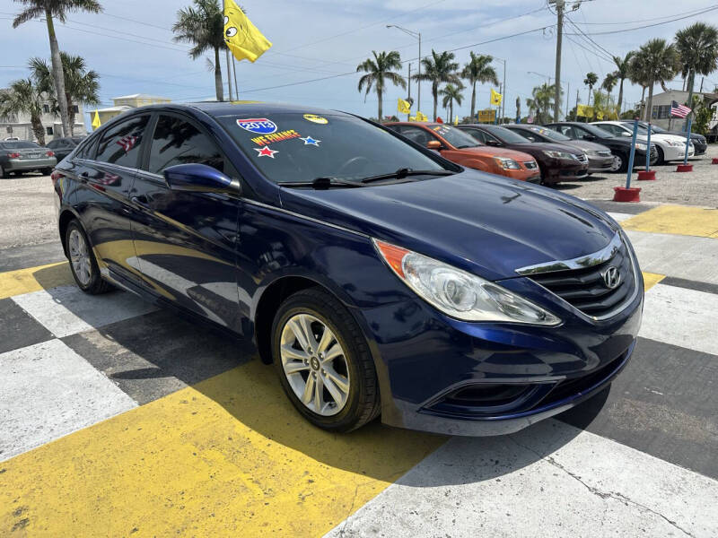 Used 2013 Hyundai Sonata GLS with VIN 5NPEB4ACXDH721385 for sale in Melbourne, FL