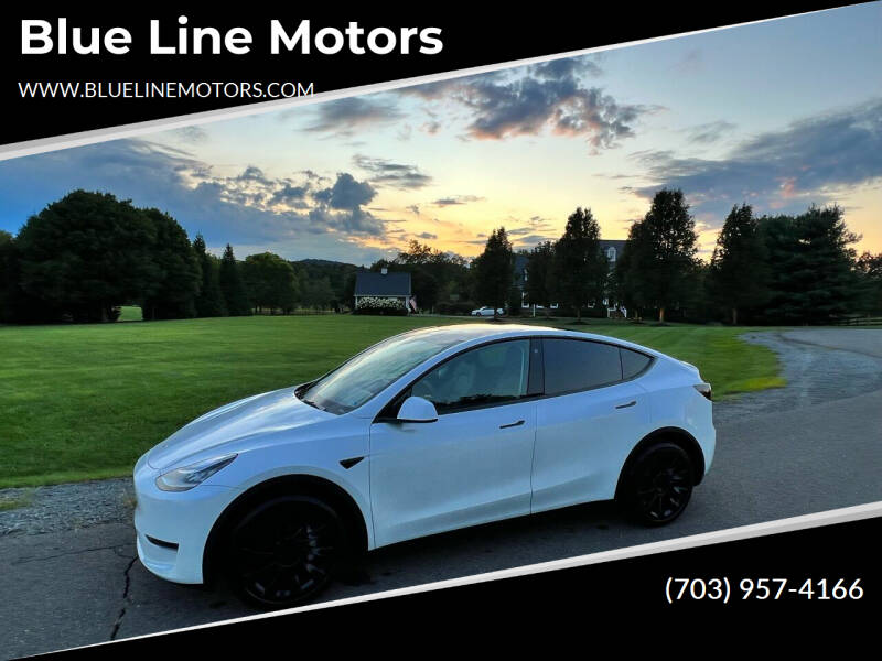 2022 Tesla Model Y for sale at Blue Line Motors in Winchester VA