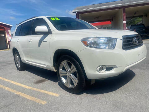 2008 Toyota Highlander Sport