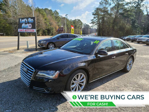 2011 Audi A8 for sale at Let's Go Auto in Florence SC