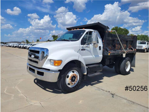 2008 Ford F-750 Super Duty for sale at CENTURY TRUCKS & VANS in Grand Prairie TX